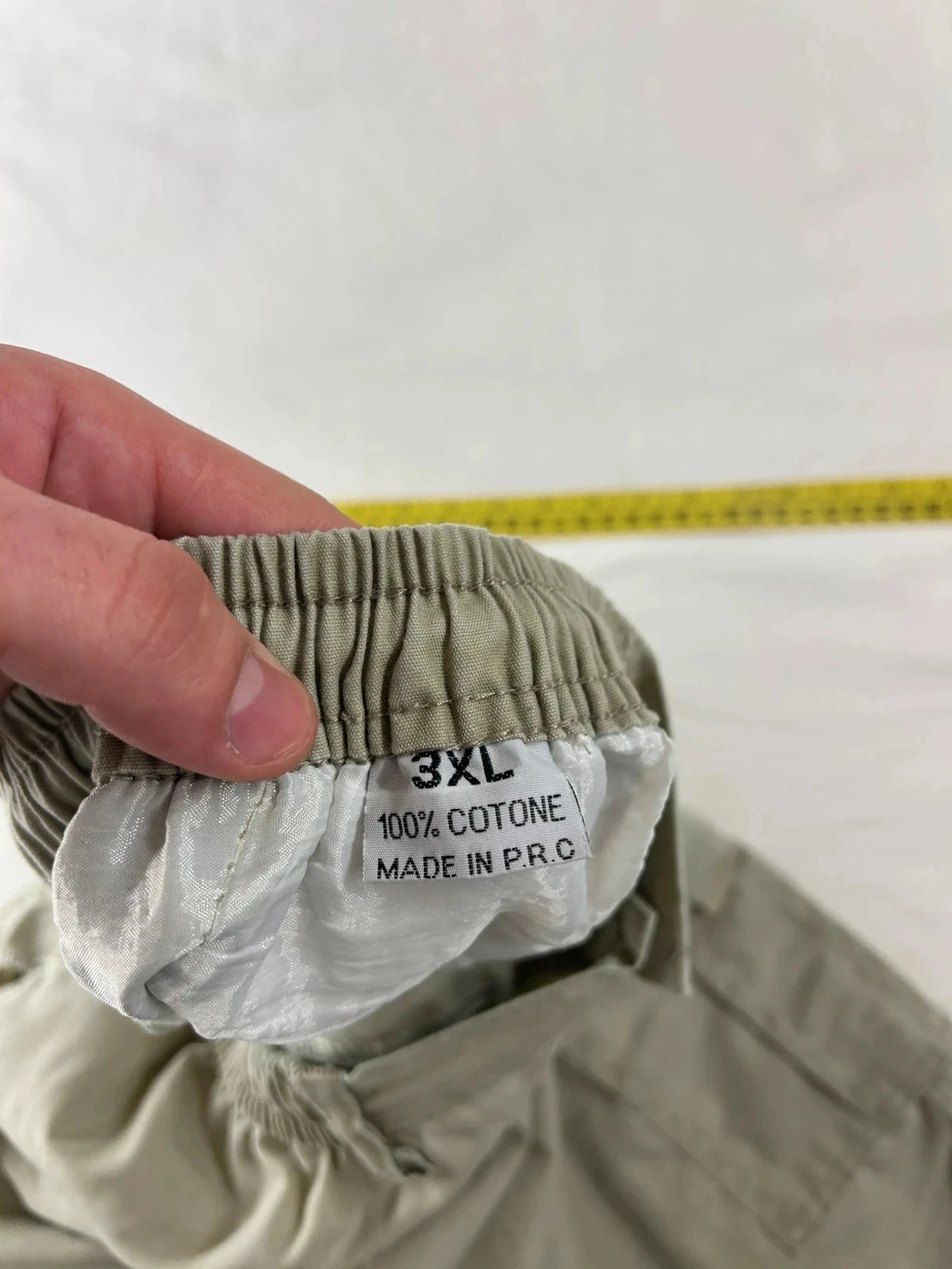 Beige crème vintage cargo short – photo 8